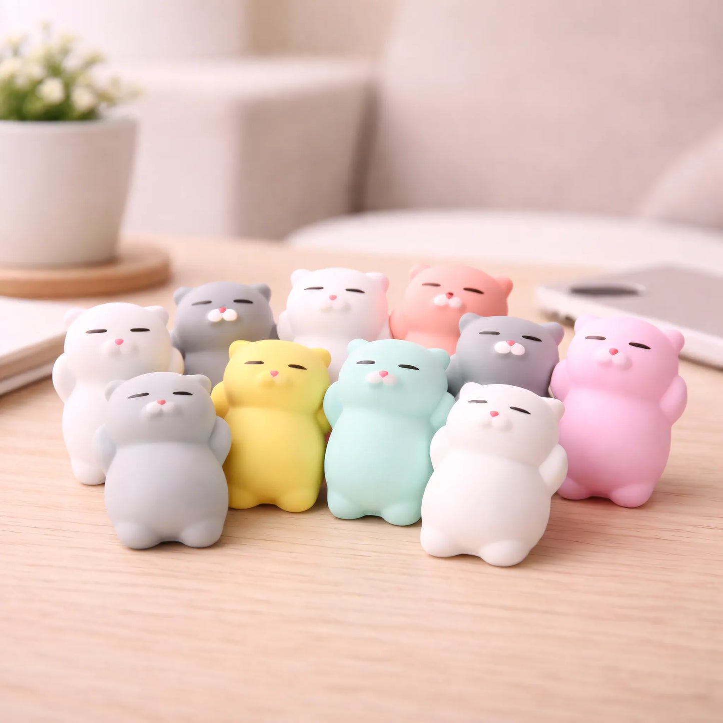 Chat Squishy Animaux mochi