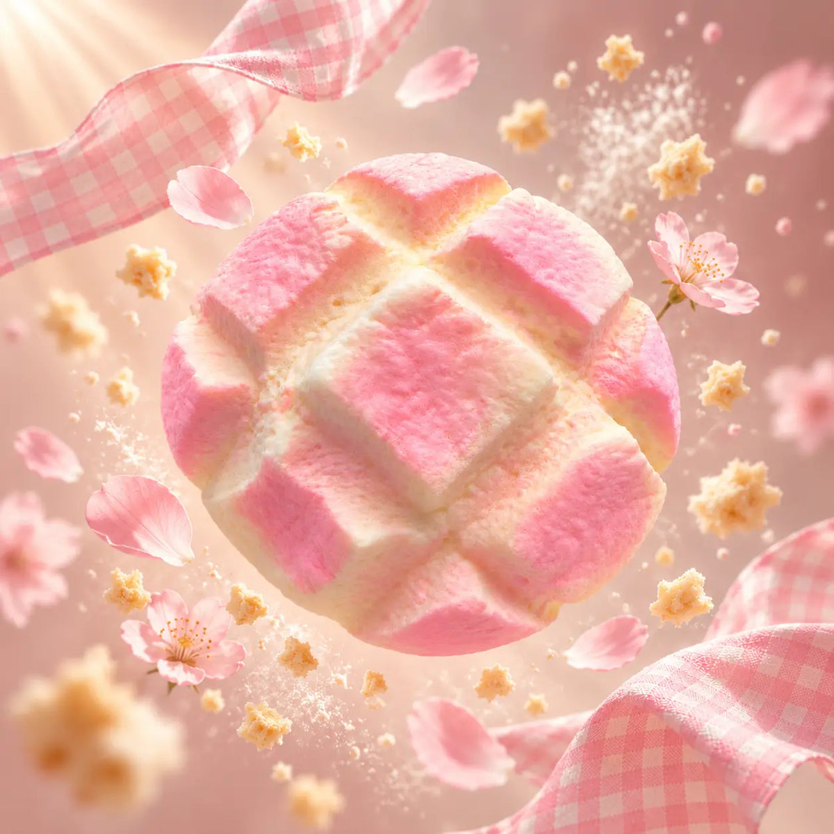 Pink Melon Bread Squishy xxl