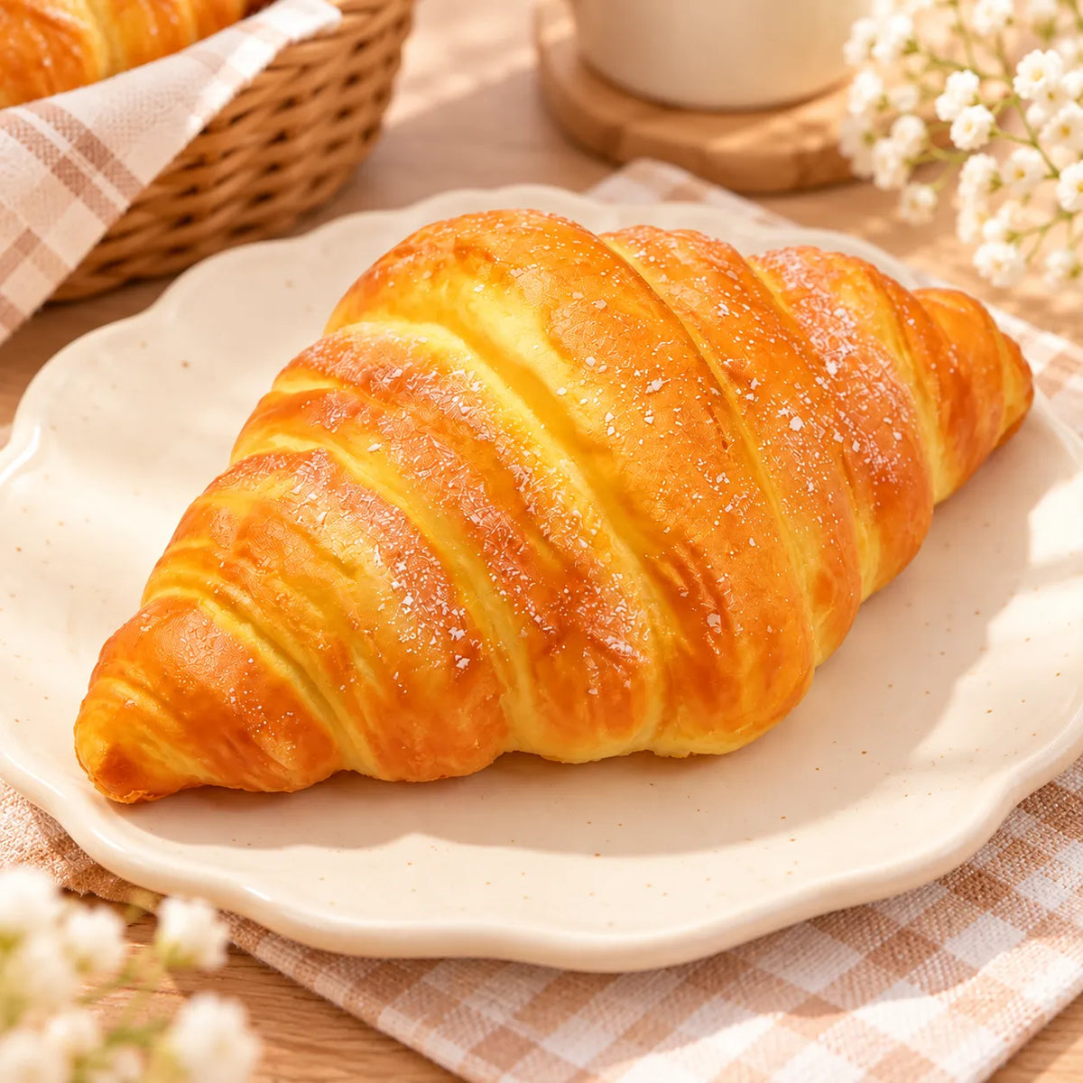 Squishy Croissant Réaliste parfumé