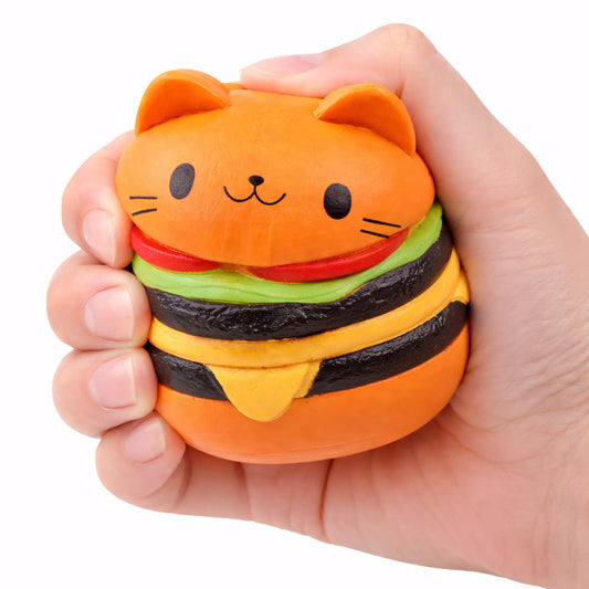 Squishy Hamburger Cat