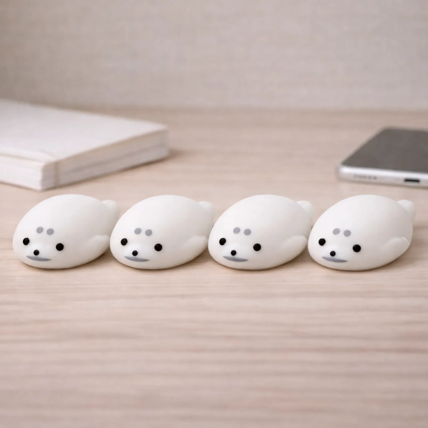 squishy mochi seal cute