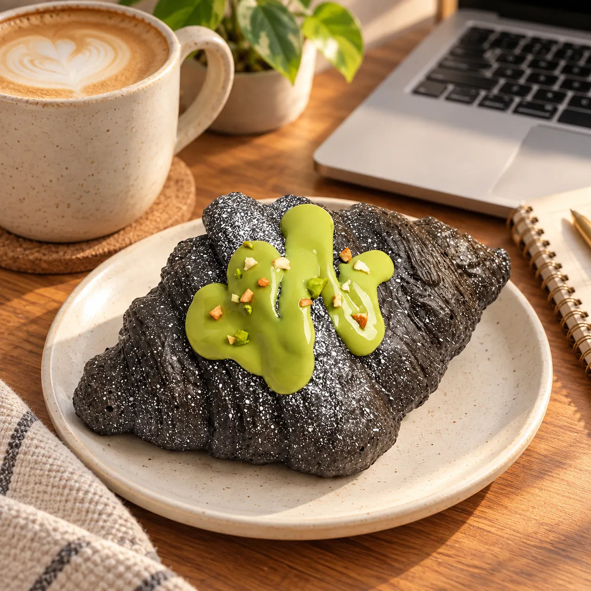 Chocolate Croissant Squishy