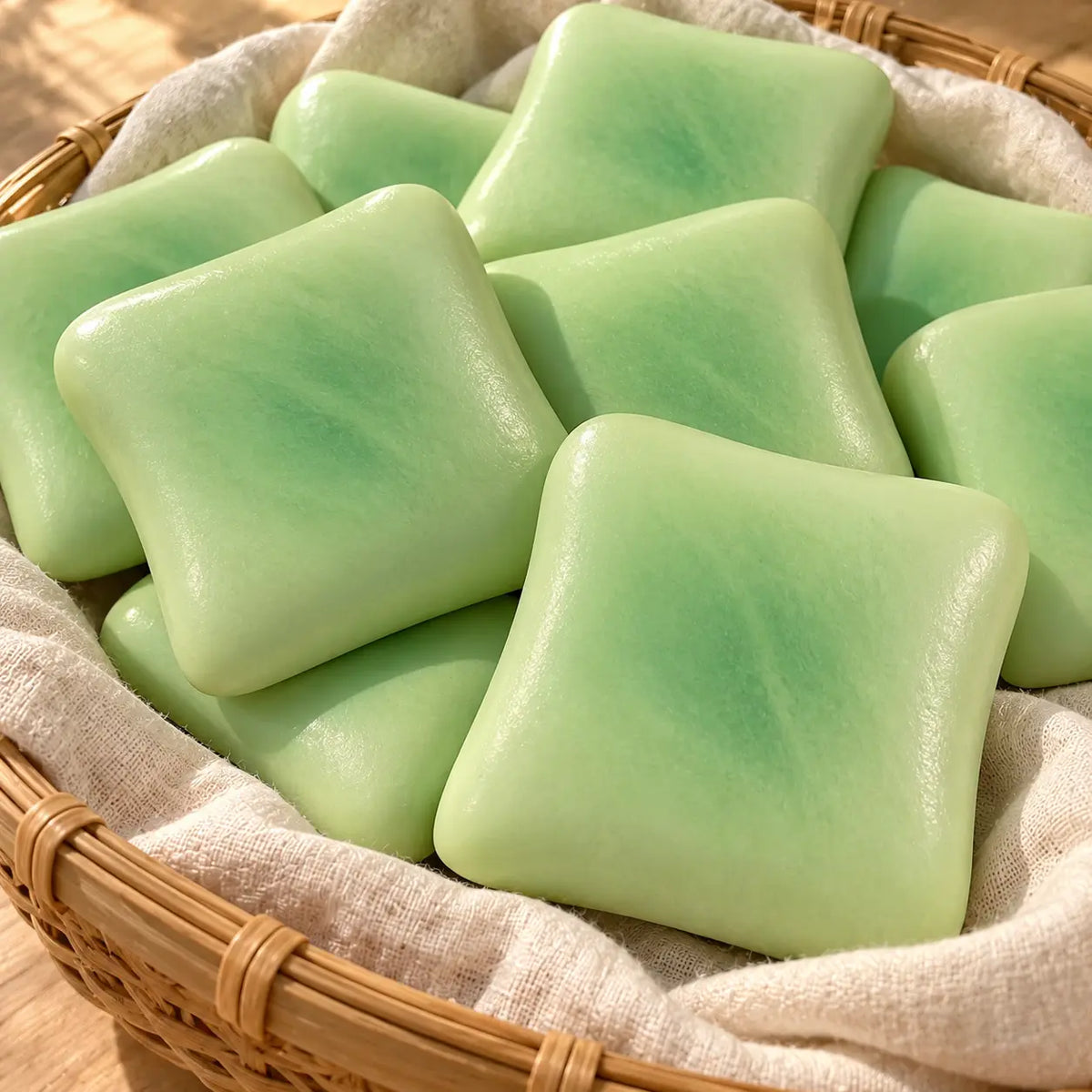 Green Toast Squishy moelleux