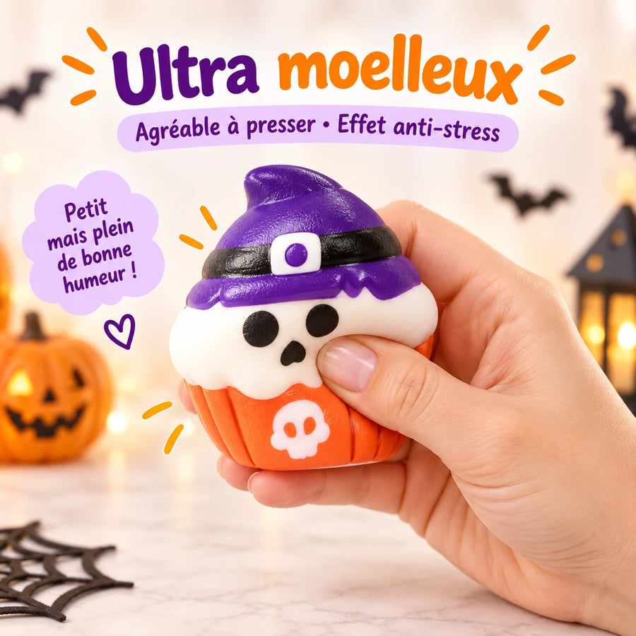 Mini Squishy Halloween fantomes sorcieres