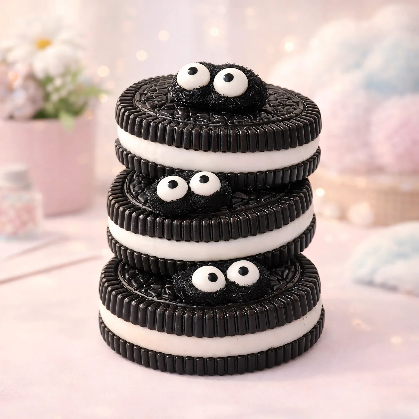 Squishy biscuit Oreo Toy