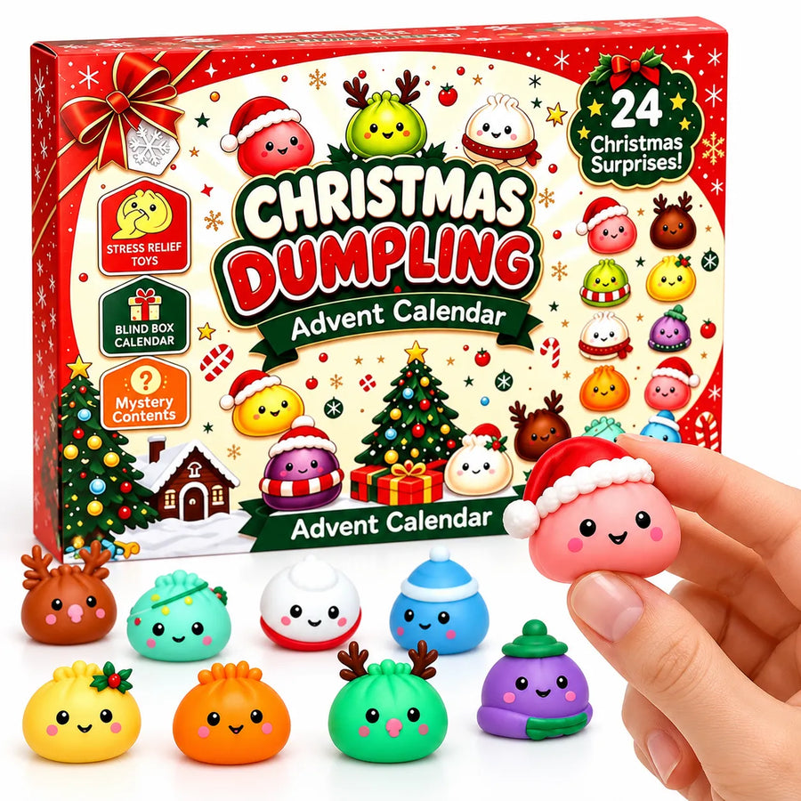 Squishy calendrier de l'avent dumpling
