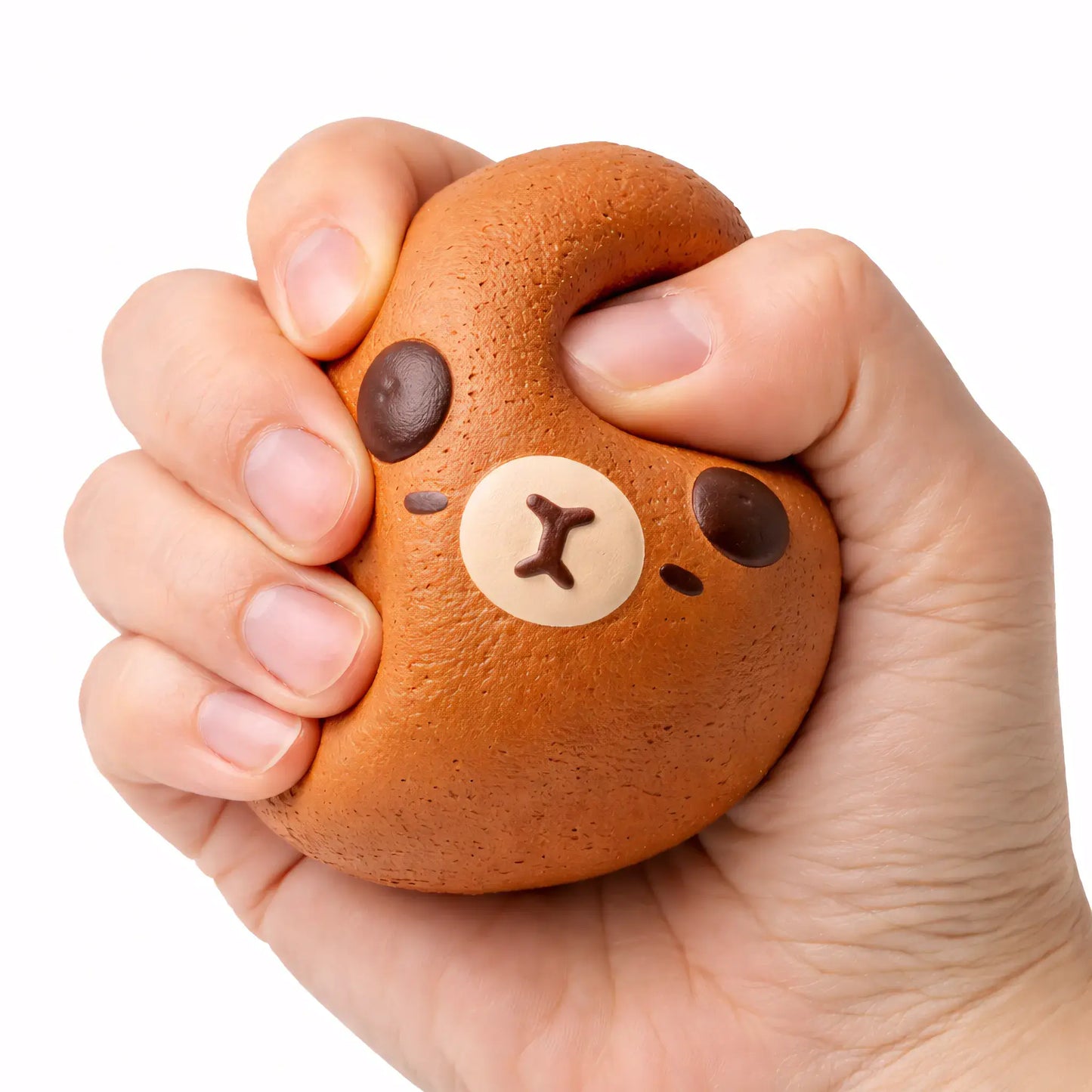 Squishy capybara fidget presser