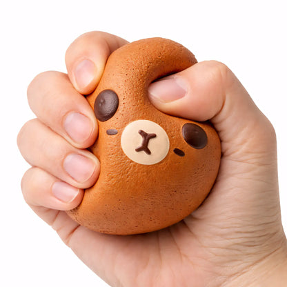 Squishy capybara fidget presser