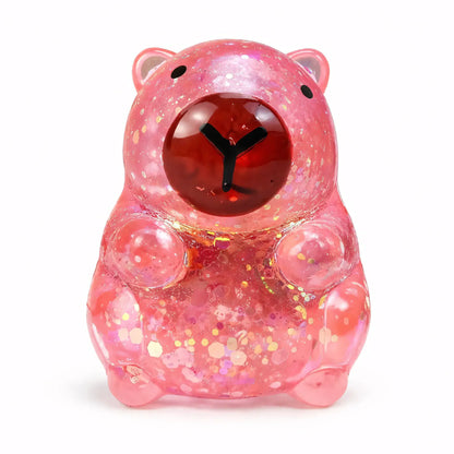 squishy capybara pink