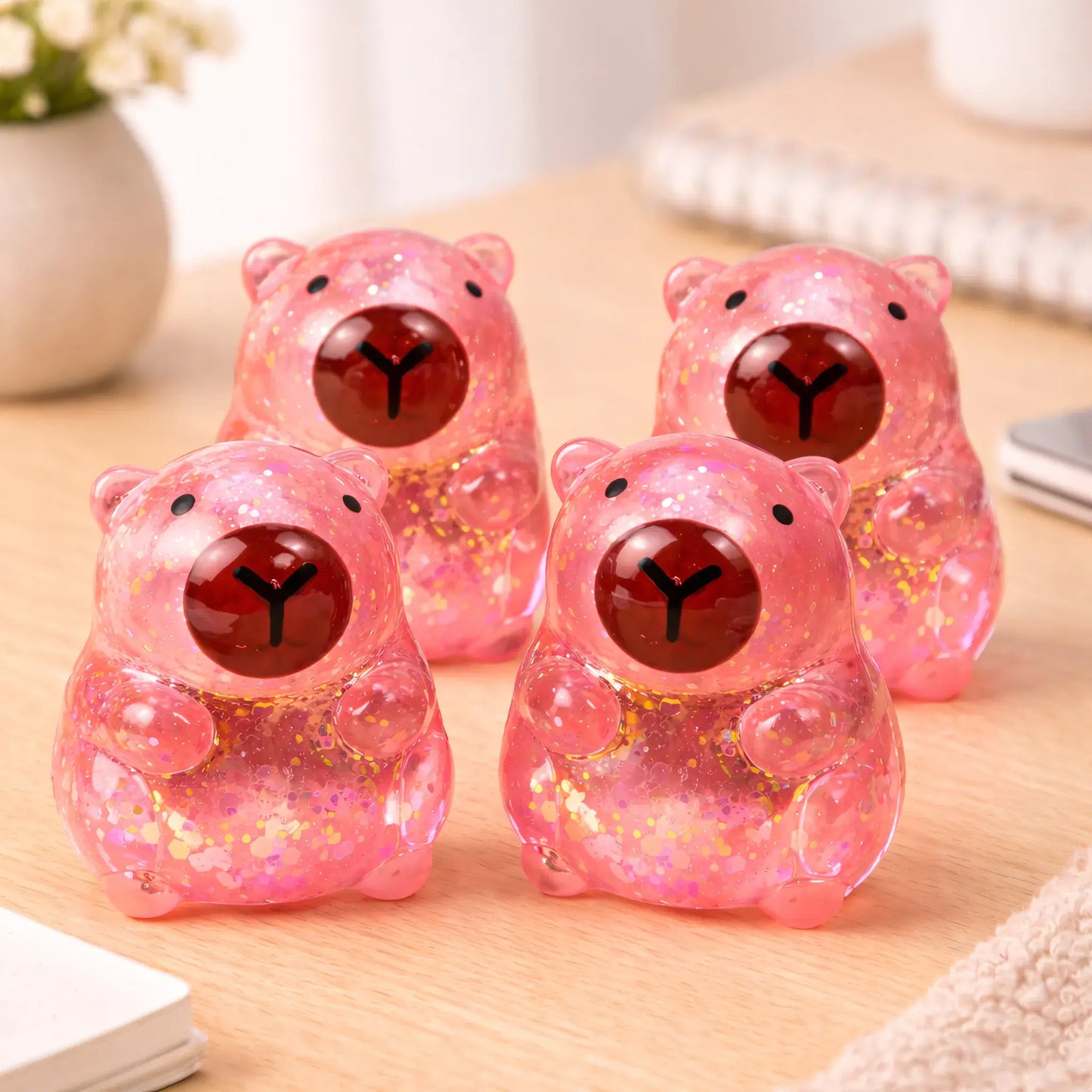 squishy capybara rose