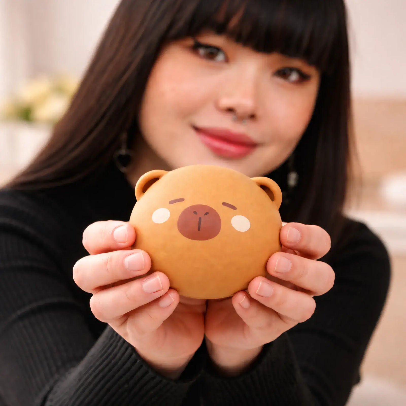 Squishy Capybara Stress Ball Kawaii