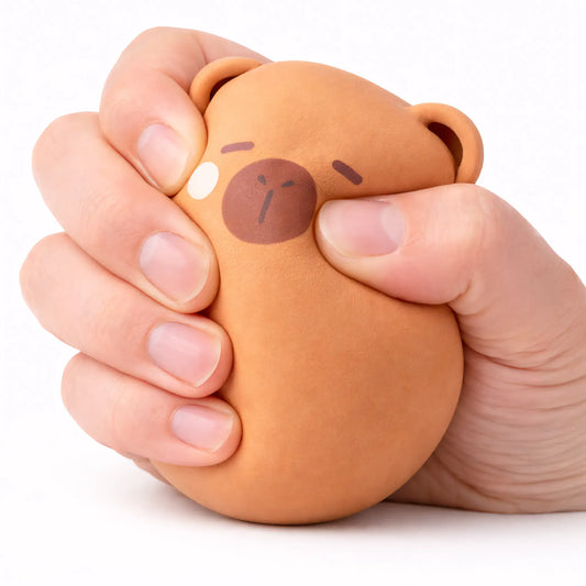 Squishy Capybara Stress Ball Presser