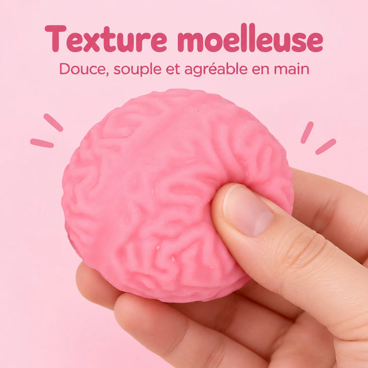 Squishy Cerveau texture souple
