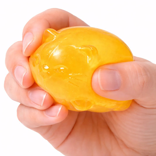Squishy chat orange Transparent