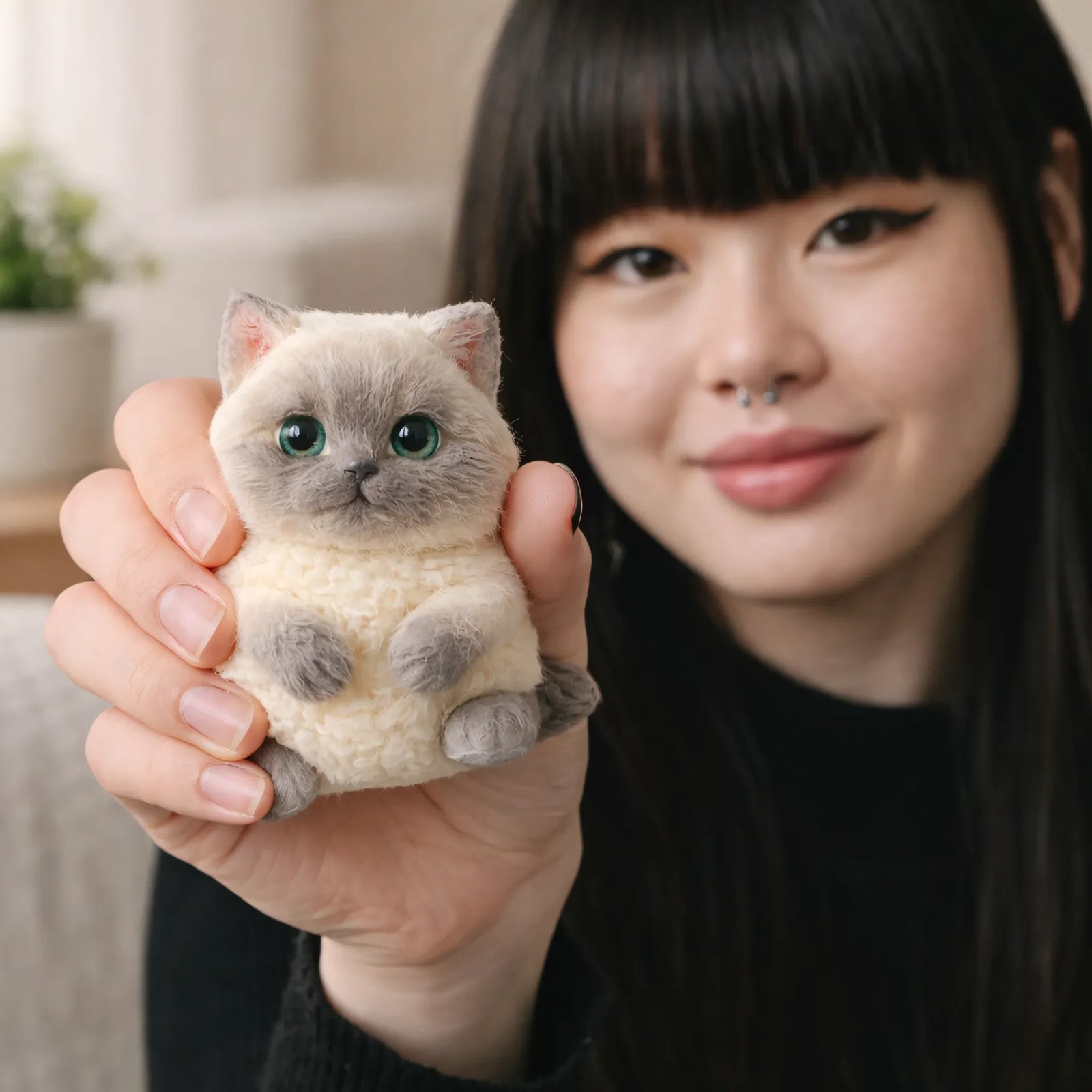 Squishy Chat Réaliste ASMR