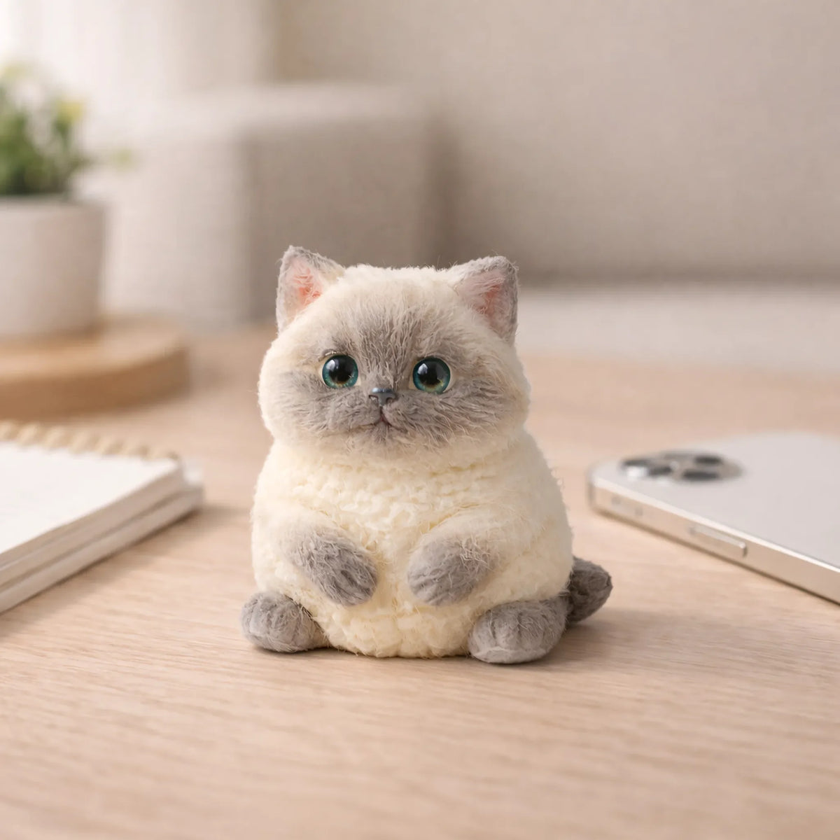Squishy Chat Réaliste
