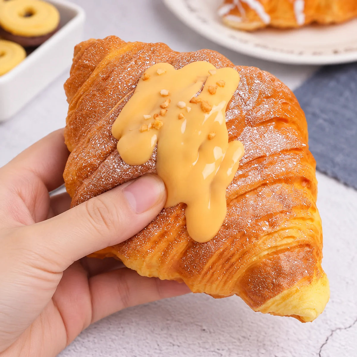 Squishy Croissant presser