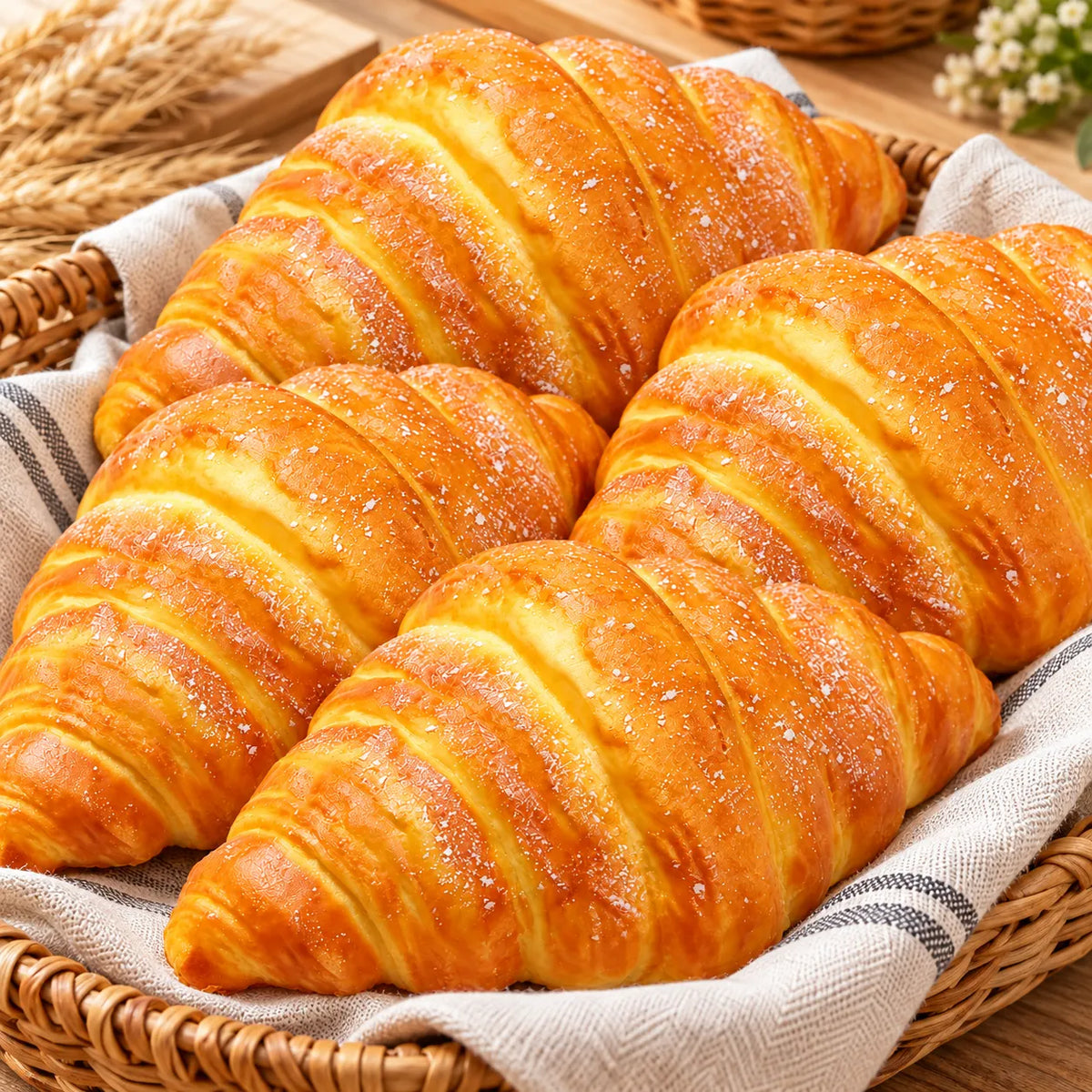 Squishy Croissant Réaliste
