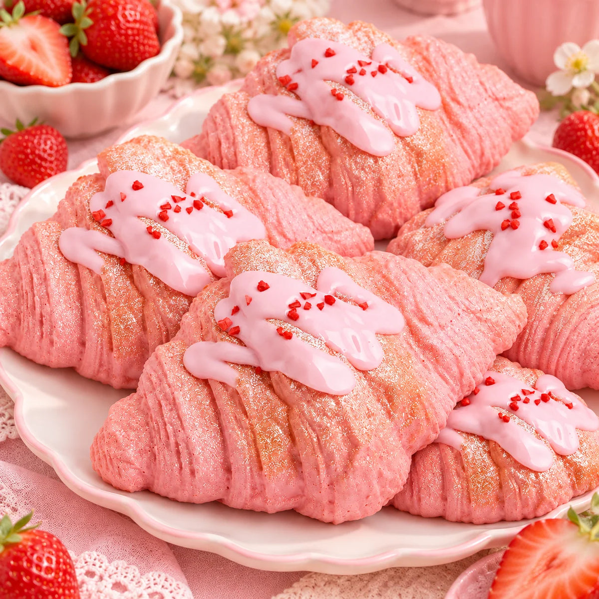 Squishy Croissant Rose
