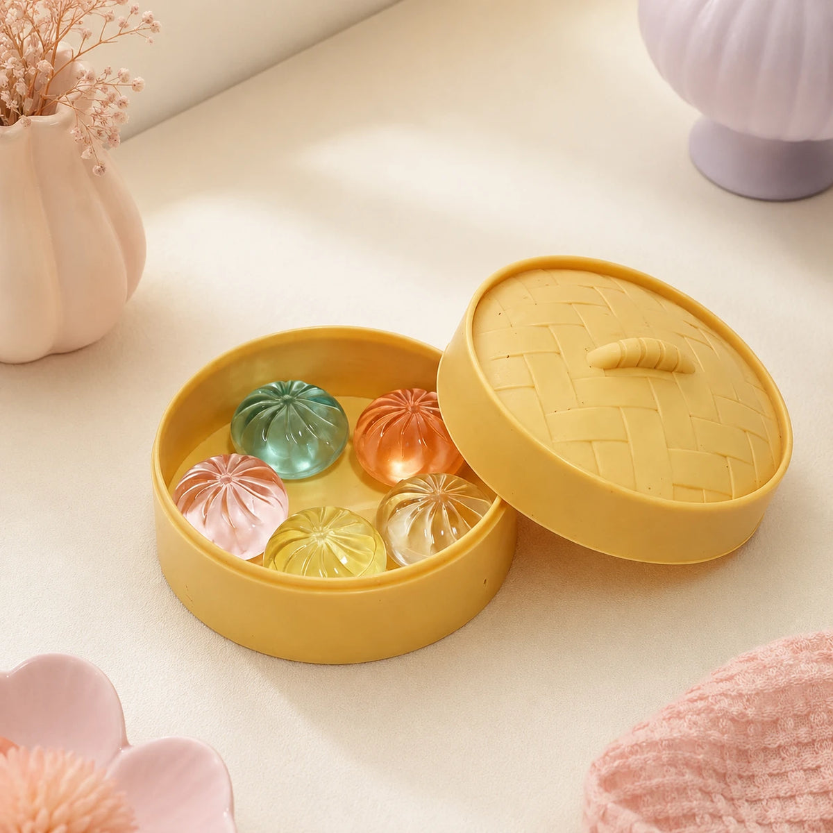 Squishy Dumpling mini kawaii steamer