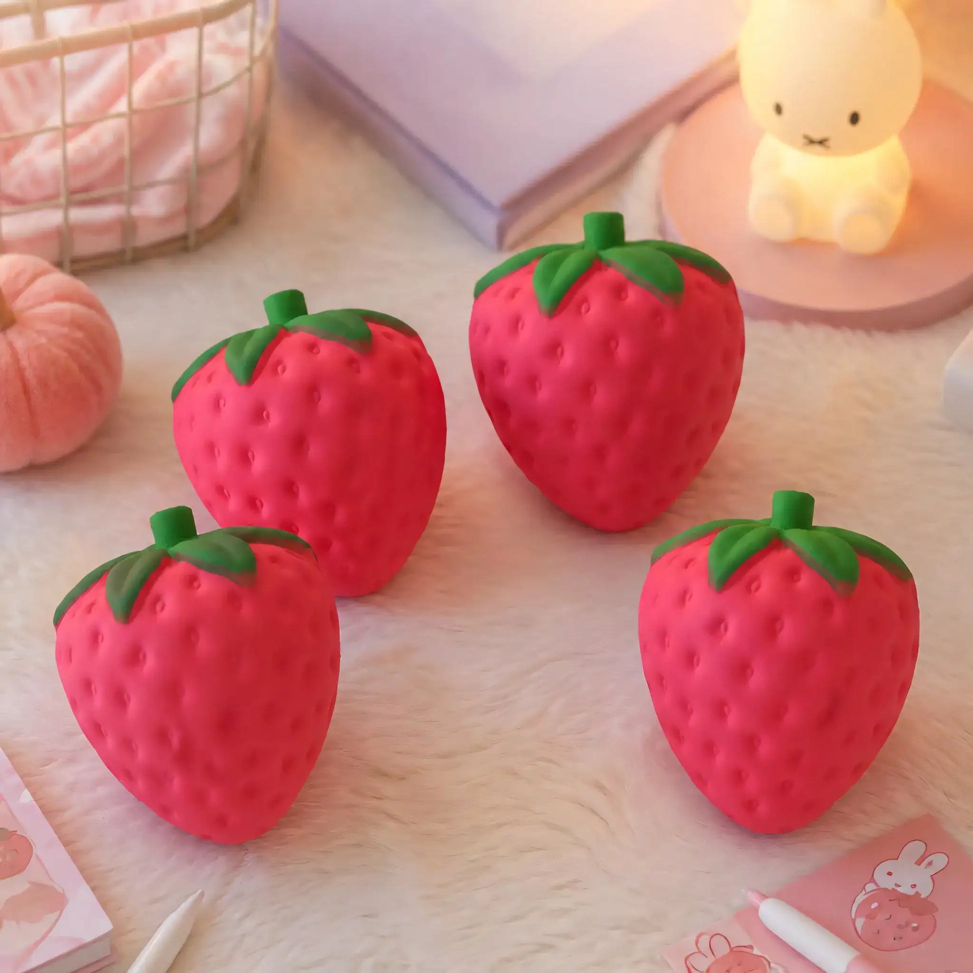 Squishy Fraise slow rising
