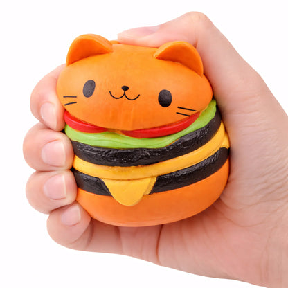 Squishy Hamburger Cat