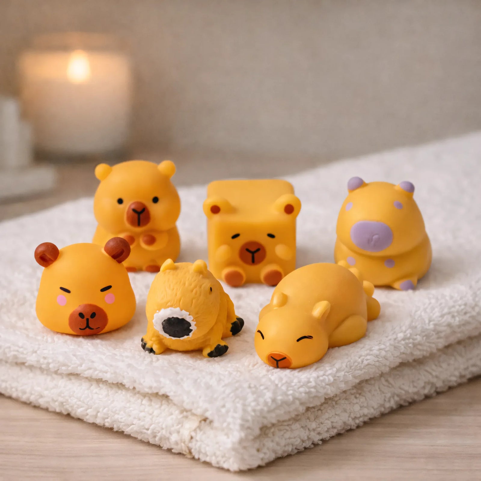 squishy mochi capybara tpr