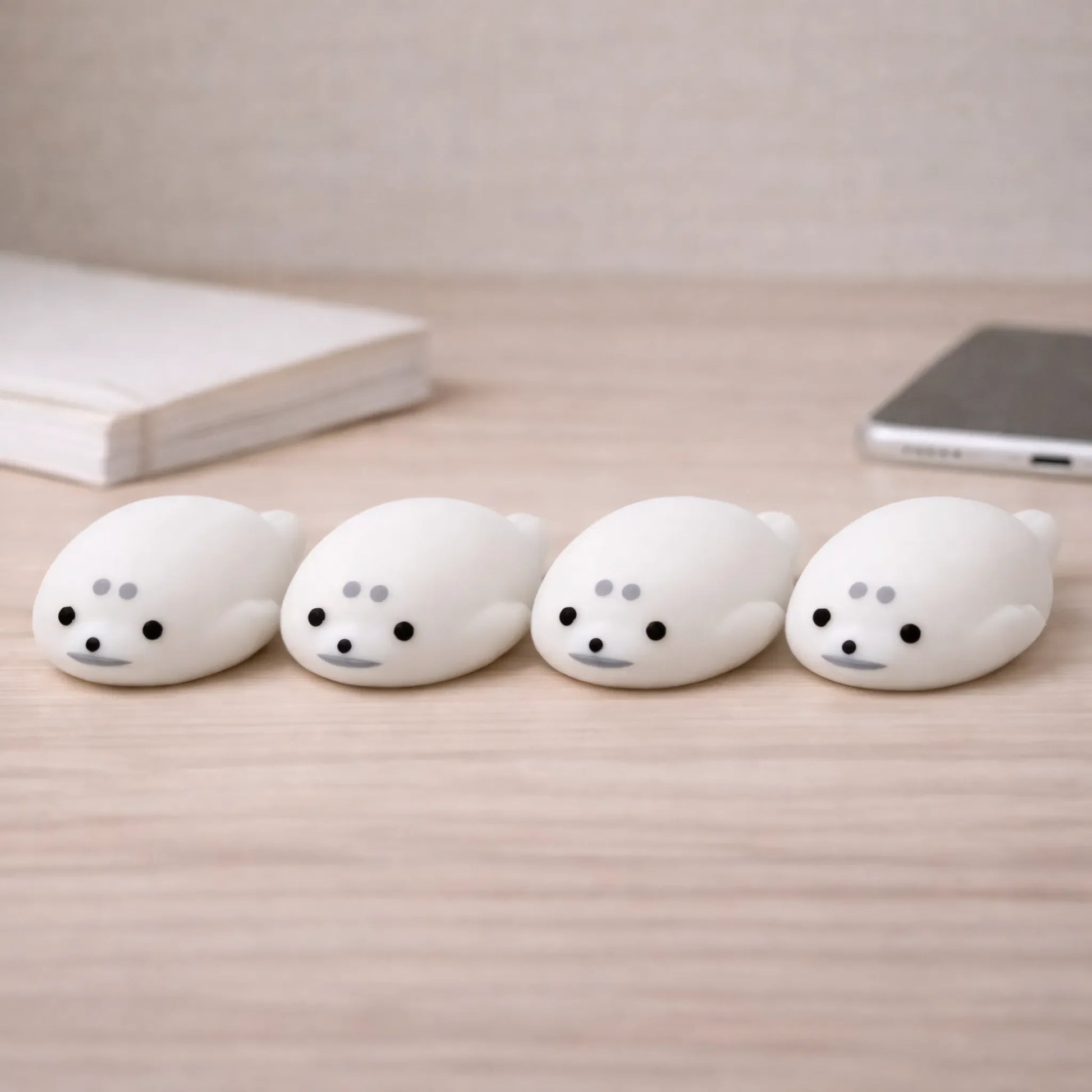 squishy mochi seal cute