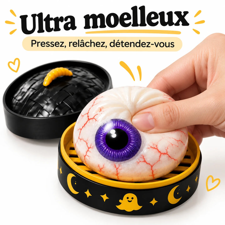 Squishy Oeil décoration fantome lunes