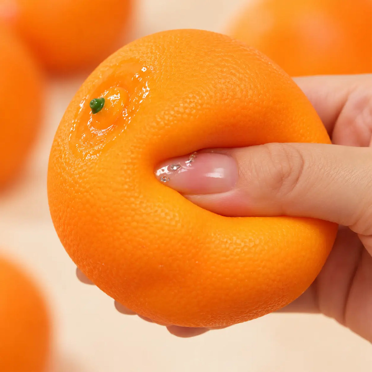 Squishy Orange Crunchy presser