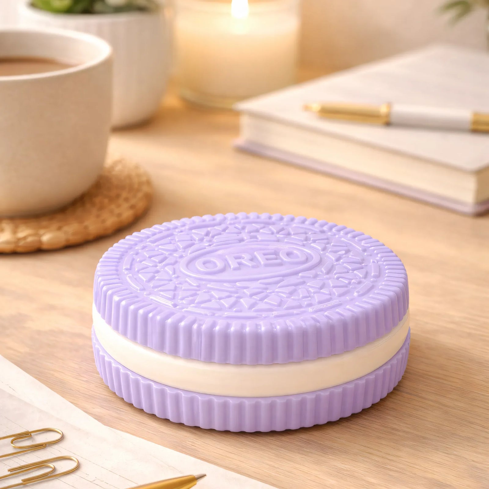Squishy Oreo Sticky Purple