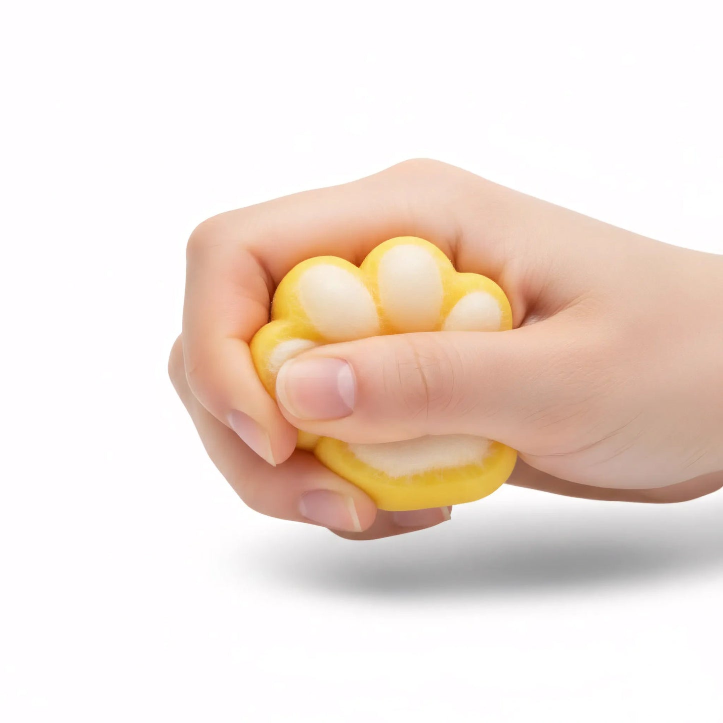 Squishy Patte de Chat Yellow