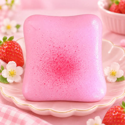 Squishy Pink Toast kawaii