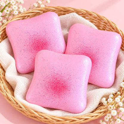 Squishy Pink Toast slow rising