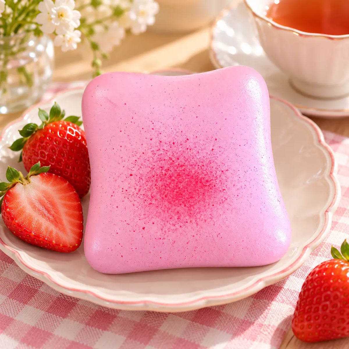 Squishy Pink Toast sticky
