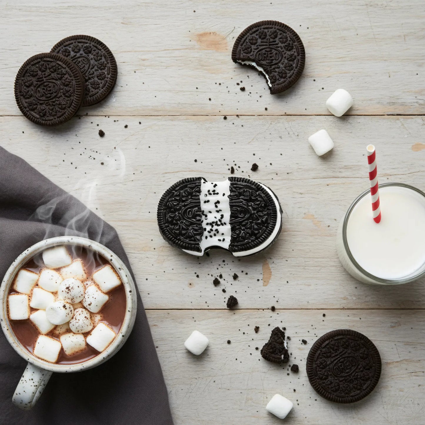 Sticky Squishy Oreo split
