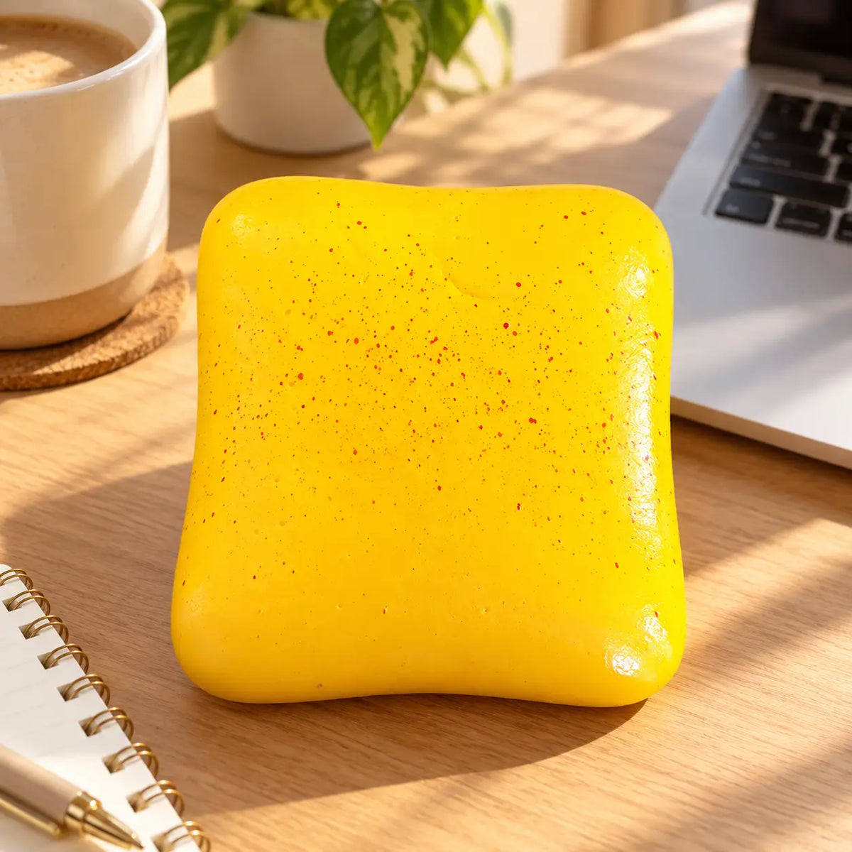 Yellow Toast Squishy slow rising
